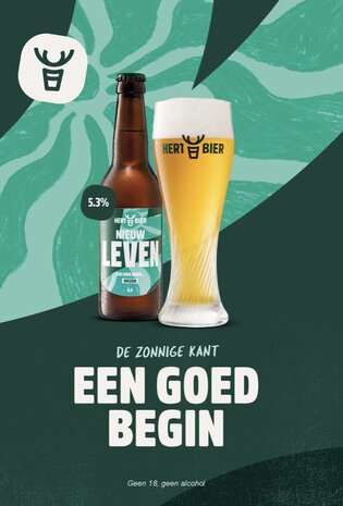 Nieuw LEVEN - Weizen Bier - 33cl