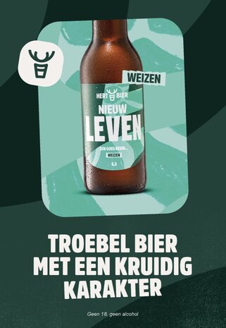 Nieuw LEVEN - Weizen Bier - 33cl