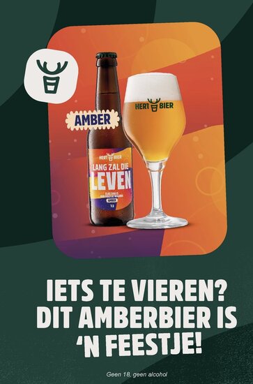 Lang zal die LEVEN - Amber Bier - 33cl