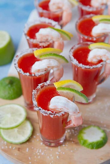 Bloody Mary Shooters 